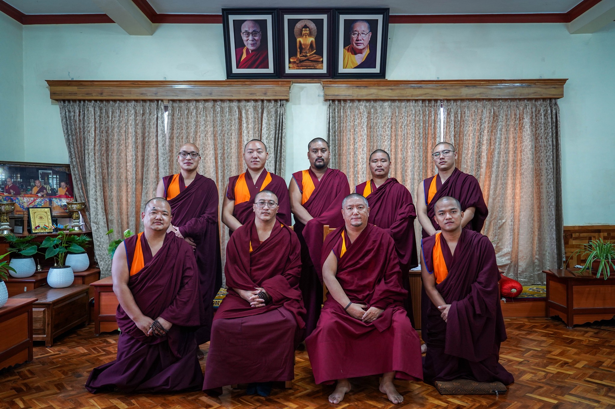 Disciplinarian Supporting staffs. Photo