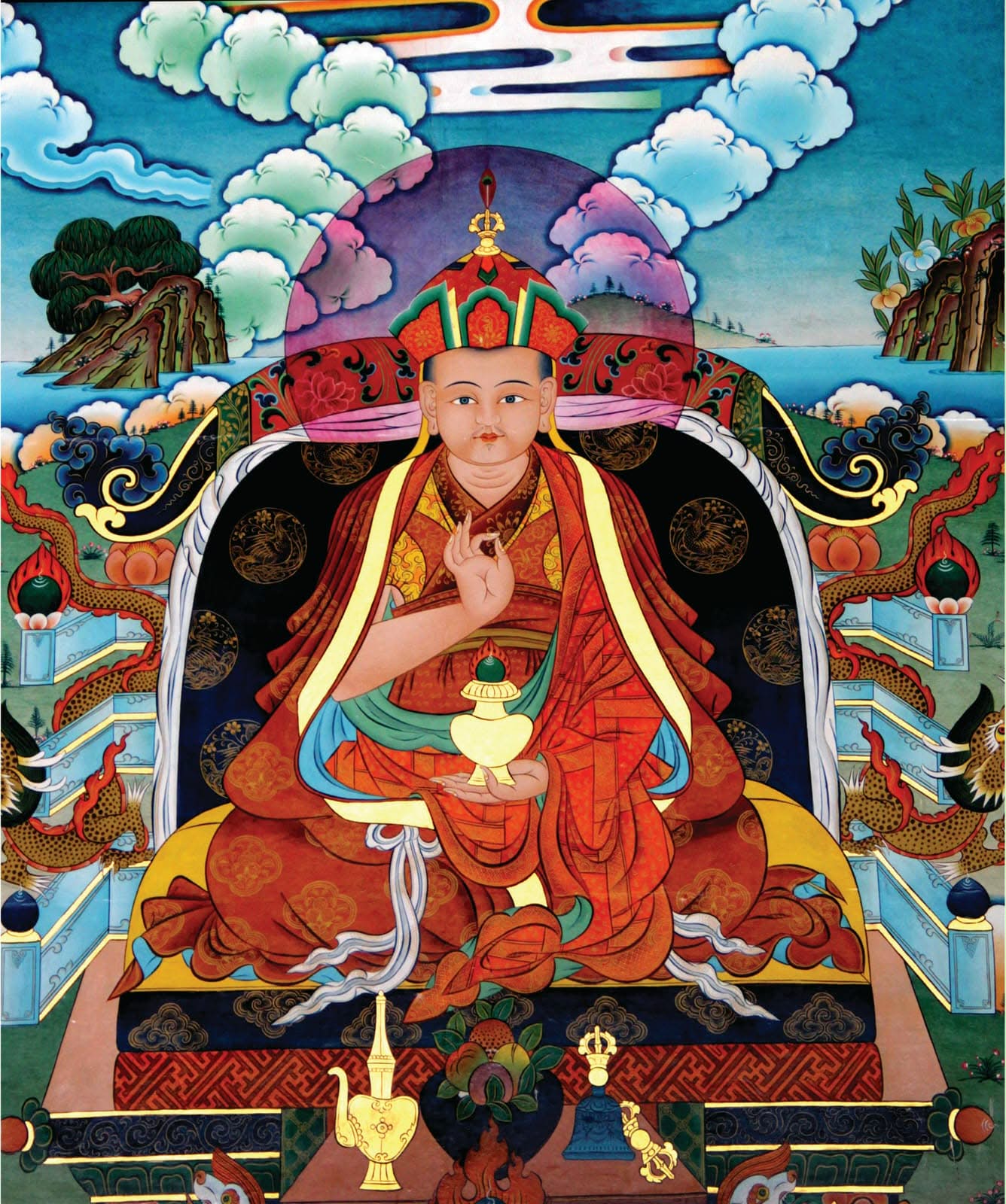 The first Drubwang Padma Norbu Rinpoche